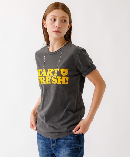 MIXTA(ミクスタ)の「【MIXTA/ミクスタ】プリント Tシャツ / ロゴTシャツ / ねこ / 半袖【WEB限定】(Tシャツ/カットソー・レディース・ブラック系その他/ブルー/グレー系その他3/グレー系その他2/ネイビー/ブラック系その他2/グレー系その他・フリー)」の10枚目の写真