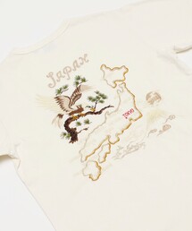 schott（ショット）の「Schott/ショット 別注 刺繍JAPAN Tシャツ/バック刺繍（Tシャツ/カットソー・メンズ）」