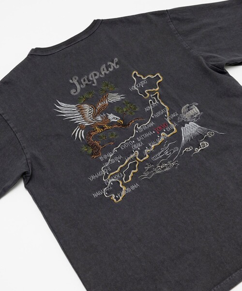 Schott/ショット 別注 刺繍JAPAN Tシャツ/バック刺繍（Tシャツ