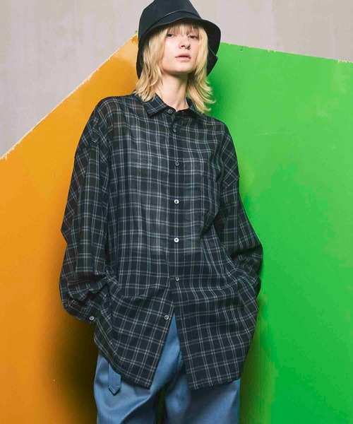 MAISON SPECIAL(メゾンスペシャル)の「《UNISEX》【LIMITED EDITION】Prime-Over Shirt Coat/プライムオーバーシャツコート【MAISON SPECIAL/メゾンスペシャル】(シャツ/ブラウス・メンズ・オフホワイト/その他3/その他6/その他1/オレンジ/パープル/ベージュ/カーキ/ブラック/その他7/その他4/ブルー/グレー/ダークブラック/その他5/ライトブルー・1/2)」の15枚目の写真