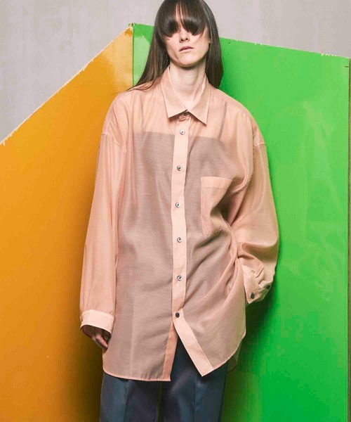 MAISON SPECIAL(メゾンスペシャル)の「《UNISEX》【LIMITED EDITION】Prime-Over Shirt Coat/プライムオーバーシャツコート【MAISON SPECIAL/メゾンスペシャル】(シャツ/ブラウス・メンズ・オフホワイト/その他3/その他6/その他1/オレンジ/パープル/ベージュ/カーキ/ブラック/その他7/その他4/ブルー/グレー/ダークブラック/その他5/ライトブルー・1/2)」の11枚目の写真