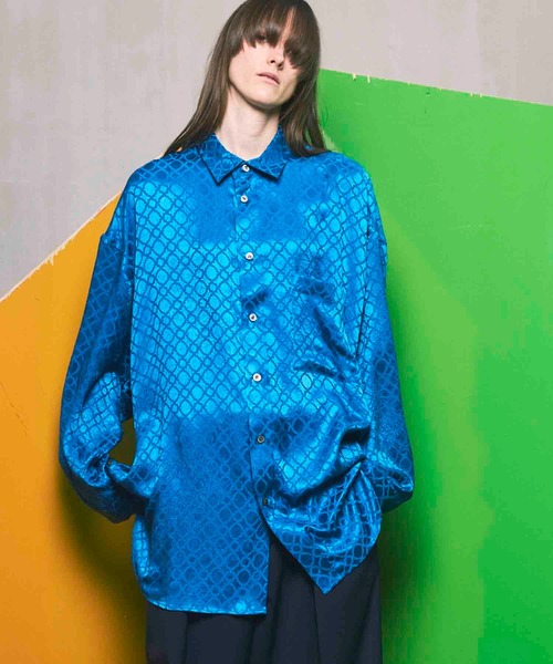 MAISON SPECIAL(メゾンスペシャル)の「《UNISEX》【LIMITED EDITION】Prime-Over Shirt Coat/プライムオーバーシャツコート【MAISON SPECIAL/メゾンスペシャル】(シャツ/ブラウス・メンズ・オフホワイト/その他3/その他6/その他1/オレンジ/パープル/ベージュ/カーキ/ブラック/その他7/その他4/ブルー/グレー/ダークブラック/その他5/ライトブルー・1/2)」の9枚目の写真