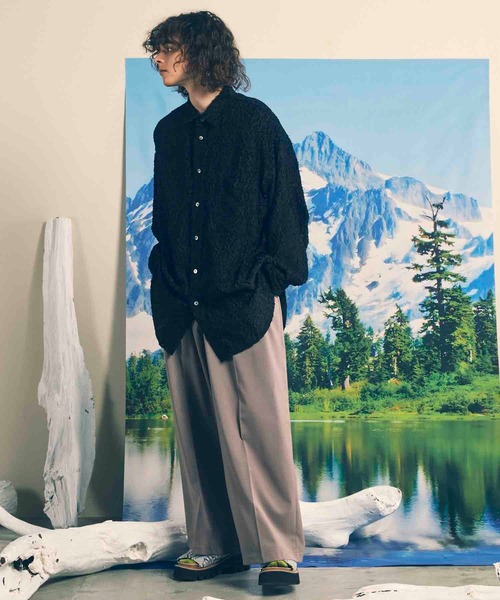 MAISON SPECIAL(メゾンスペシャル)の「《UNISEX》【LIMITED EDITION】Prime-Over Shirt Coat/プライムオーバーシャツコート【MAISON SPECIAL/メゾンスペシャル】(シャツ/ブラウス・メンズ・オフホワイト/その他3/その他6/その他1/オレンジ/パープル/ベージュ/カーキ/ブラック/その他7/その他4/ブルー/グレー/ダークブラック/その他5/ライトブルー・1/2)」の21枚目の写真
