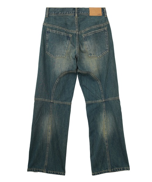 デニム・ジーパン HUECLOSET Curve Flare Denim Pants 25KERO160 HUECLOSET Curve Flare Denim Pants 25KERO160 (HUE/デニム
