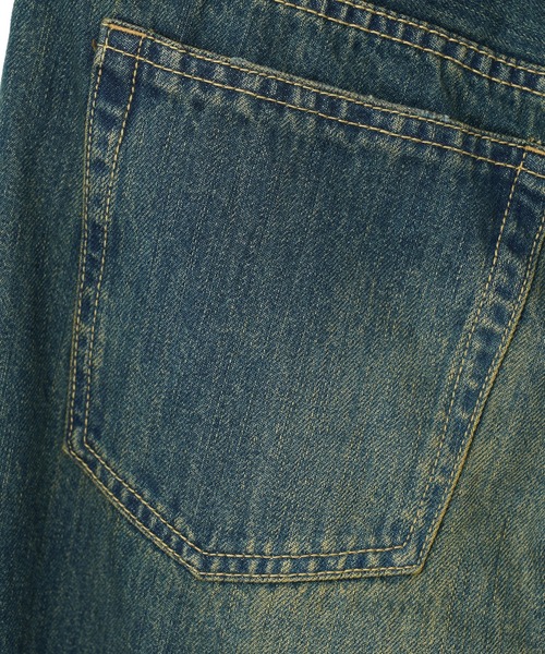 X-girl（エックスガール）の「PANELED DENIM PANTS（デニムパンツ・レディース・ブラック/インディゴブルー・S/M/XS）」の7枚目の写真