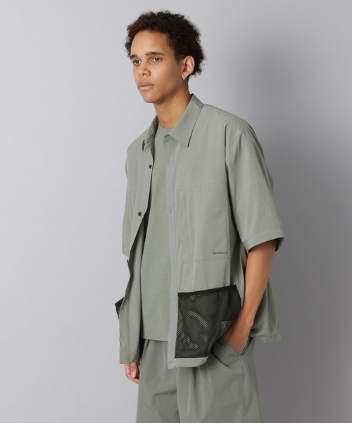 NUMERALS（ヌメラルズ）の「【NUMERALS】サファリシャツ（シャツ/ブラウス・メンズ・カーキ/ブラック・LARGE/MEDIUM/SMALL）」の8枚目の写真