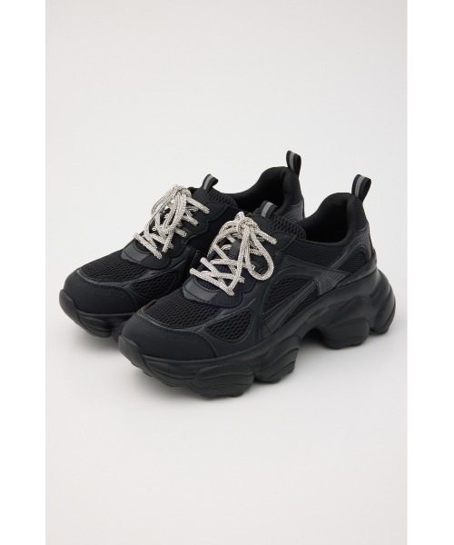 【美品】STACCATO スタッカートボリュームスニーカー ドルチェボリュームスニーカー（350HS149－9135