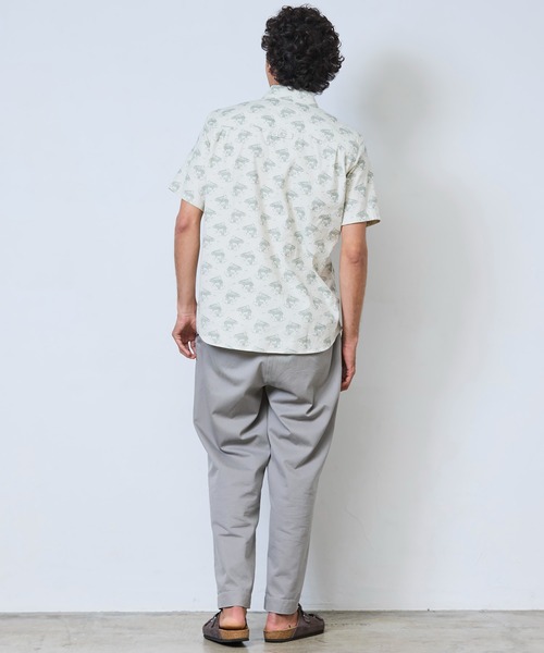 L.L.Bean(エルエルビーン)の「ストーンコースト・ヘンプ・シャツ、スライトリー・フィット(すっきりフィット) 半袖 プリント 米国フィット・レギュラー(シャツ/ブラウス・メンズ・ホワイト系その他/ブルー系その他/ブルー系その他2・LARGE/MEDIUM/SMALL)」の18枚目の写真