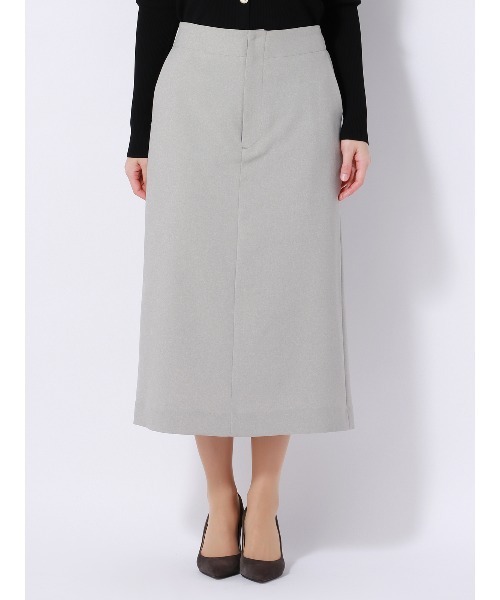 SUIT SQUARE(スーツスクエア)の「ロングタイトスカート ウォッシャブル 2WAYストレッチ ドライトロピカル 無地(スーツスカート・レディース・ブラック系/グレー系・36(7号)/40(11号)/38(9号))」の11枚目の写真