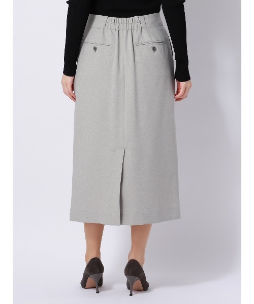 SUIT SQUARE(スーツスクエア)の「ロングタイトスカート ウォッシャブル 2WAYストレッチ ドライトロピカル 無地(スーツスカート・レディース・ブラック系/グレー系・36(7号)/40(11号)/38(9号))」の13枚目の写真