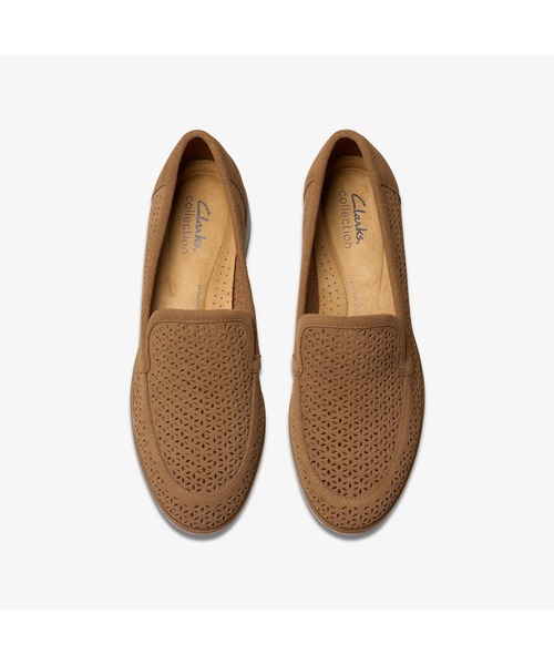Clarks（クラークス）の「Trish Cove / トリッシュコーブ（ダークサンドスエード）（ローファー・レディース・ブラウン・UK3/UK3.5/UK4/UK4.5/UK5/UK5.5/UK6）」の9枚目の写真