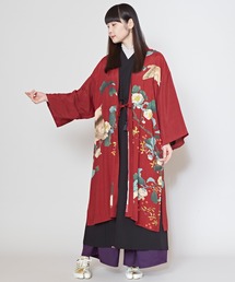 【倭物やカヤ】花鳥UV長羽織