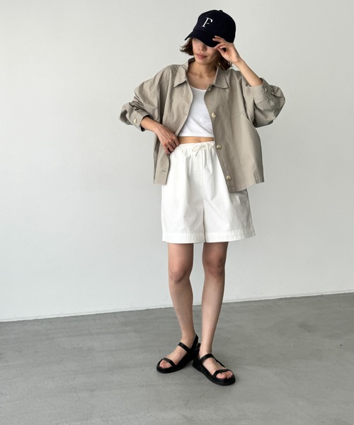 CANAL JEAN｜El mar コットンショートジャケット | Rakuten