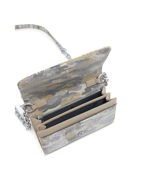 ウィメンズ ウォレットバッグ CHARM-D WALLET STRAP CHARM-D WALLET STRAP ウォレットバッグ｜ブルー｜ウィメンズ｜DIESEL