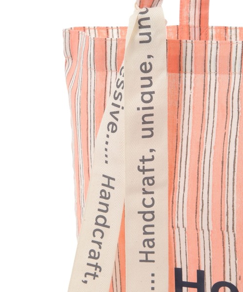studio CLIP（スタディオクリップ）の「ブロックプリントトートバッグ（トートバッグ・レディース・その他6/その他4/その他3/その他2/その他1/その他5・FREE）」の11枚目の写真
