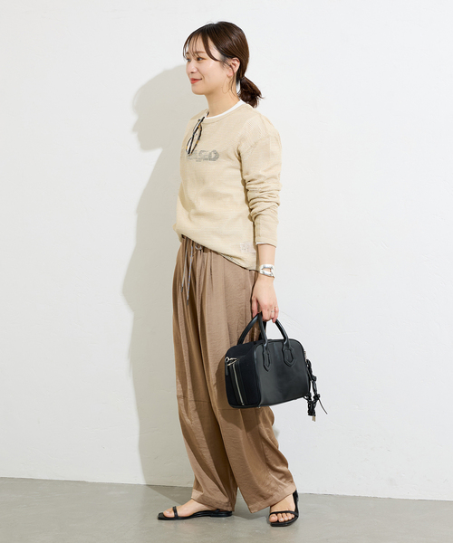 JOURNAL STANDARD（ジャーナルスタンダード）の「イージーパンツ（その他パンツ・レディース・ベージュ/ブラック/ライトブルー・36/38）」の13枚目の写真