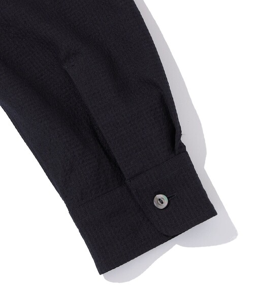 SHIPS(シップス)の「Southwick: Gate Label TW エンボス ロングスリーブ キャンプシャツ(シャツ/ブラウス・メンズ・ネイビー・MEDIUM/LARGE)」の13枚目の写真