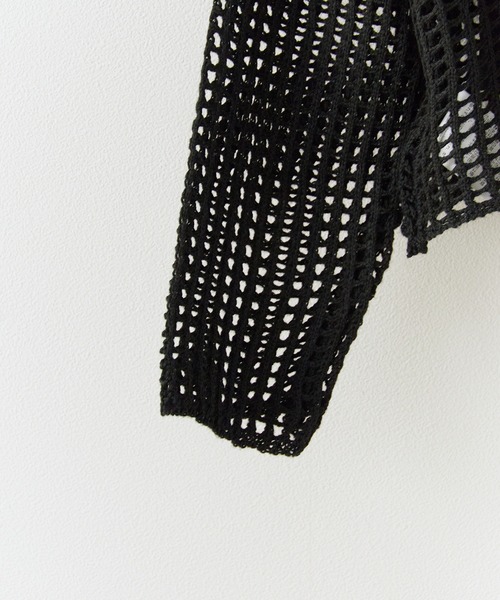 ROOPTOKYO（ループトウキョウ）の「カジュアル メッシュトップス（Tシャツ/カットソー・レディース・オレンジ/ベージュ/ブラウン/ホワイト/ブラック/アイボリー・FREE）」の8枚目の写真