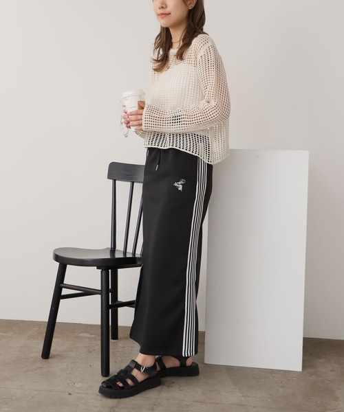 ROOPTOKYO（ループトウキョウ）の「カジュアル メッシュトップス（Tシャツ/カットソー・レディース・オレンジ/ベージュ/ブラウン/ホワイト/ブラック/アイボリー・FREE）」の21枚目の写真