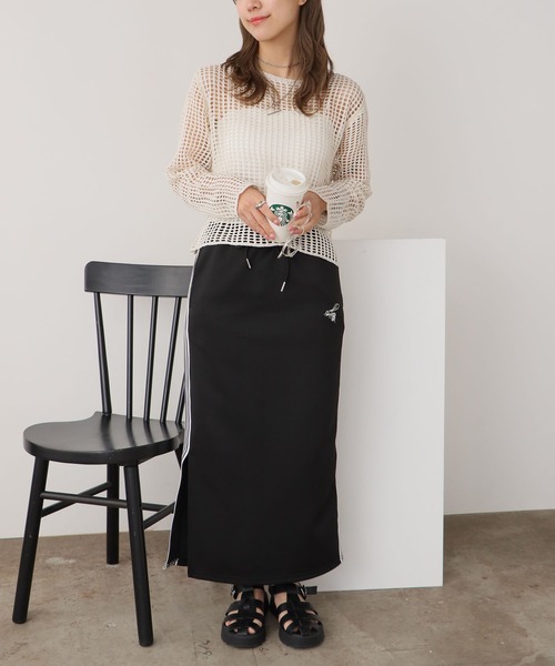 ROOPTOKYO（ループトウキョウ）の「カジュアル メッシュトップス（Tシャツ/カットソー・レディース・オレンジ/ベージュ/ブラウン/ホワイト/ブラック/アイボリー・FREE）」の22枚目の写真