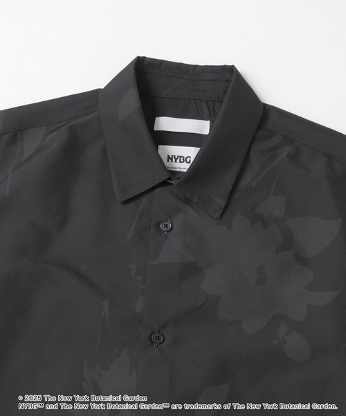 SENSE OF PLACE by URBAN RESEARCH（センスオブプレイスバイアーバンリサーチ）の「NYBG　リップストップルーズシャツ（シャツ/ブラウス・メンズ・ブラック/カーキ/ベージュ・LARGE/MEDIUM）」の5枚目の写真