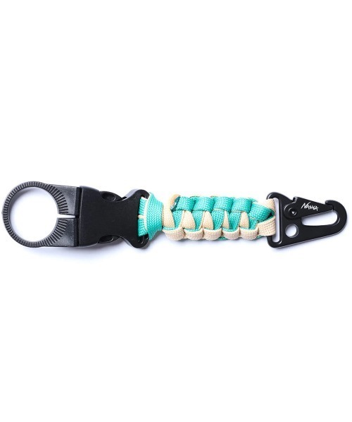 NANGA（ナンガ）の「NANGA / ナンガ PARACORD BOTTLE HOLDER パラコード ボトルホルダー（アウトドアグッズ・メンズ・レッド/オレンジ/ブラック/グレー・FREE）」の2枚目の写真