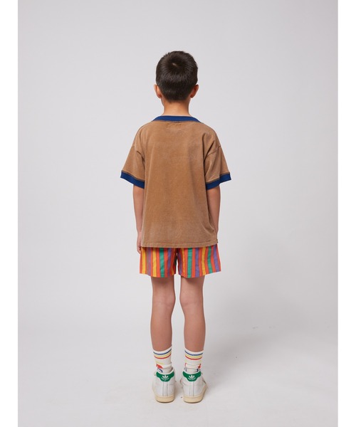 bobochoses Tシャツと短パンセット BOBO CHOSES / Multicolor Bobo Choses ranglan T-shirt