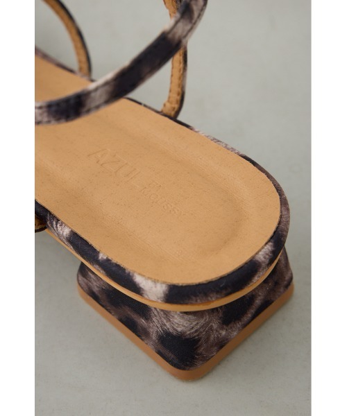 AZUL by moussy(アズールバイマウジー)の「リボンポインテッドサンダル(サンダル・レディース・ブラック/ブラウン系その他・SMALL/MEDIUM/LARGE)」の17枚目の写真
