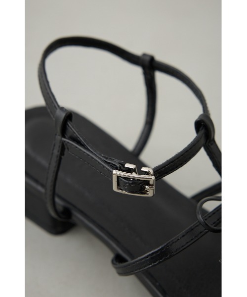 AZUL by moussy(アズールバイマウジー)の「リボンポインテッドサンダル(サンダル・レディース・ブラック/ブラウン系その他・SMALL/MEDIUM/LARGE)」の10枚目の写真