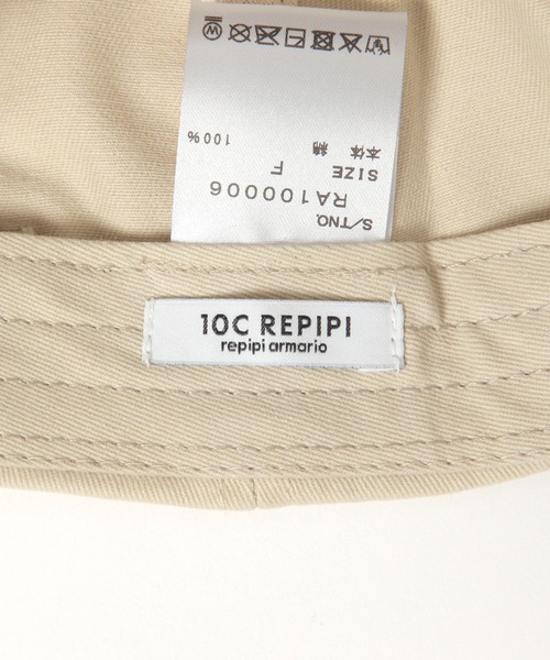 10C REPIPI（ジューシーレピピ）の「【10C REPIPI】USEDフウロゴCAP（キャップ・キッズ・ベージュ/ブラック・FREE）」の13枚目の写真