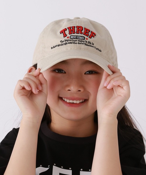 10C REPIPI（ジューシーレピピ）の「【10C REPIPI】USEDフウロゴCAP（キャップ・キッズ・ベージュ/ブラック・FREE）」の3枚目の写真
