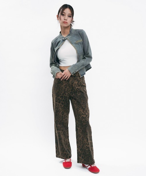 Clum(クルム)の「Leopard print wide pants / レオパードデザインワイドパンツ(その他パンツ・レディース・レオパード・SMALL/MEDIUM)」の10枚目の写真
