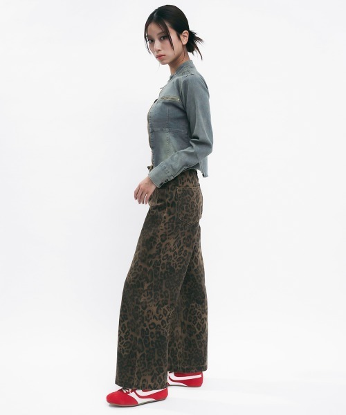 Clum(クルム)の「Leopard print wide pants / レオパードデザインワイドパンツ(その他パンツ・レディース・レオパード・SMALL/MEDIUM)」の12枚目の写真