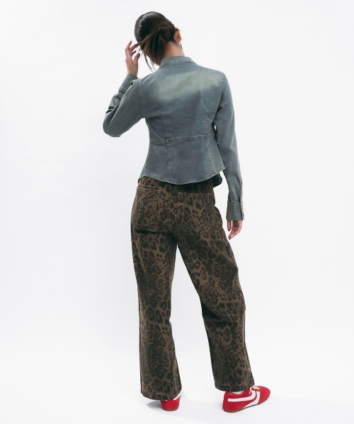 Clum(クルム)の「Leopard print wide pants / レオパードデザインワイドパンツ(その他パンツ・レディース・レオパード・SMALL/MEDIUM)」の13枚目の写真