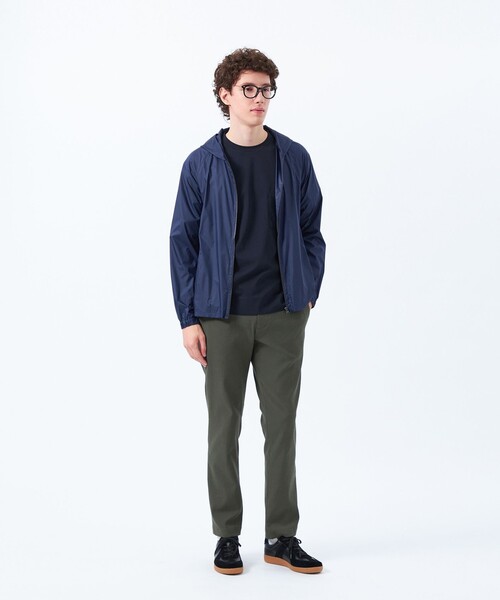 MACKINTOSH PHILOSOPHY（ﾏｯｷﾝﾄｯｼｭ ﾌｨﾛｿﾌｨｰ）の「ライトウエイトリップストップ パッカブルブルゾン（ブルゾン・メンズ・ネイビー/オレンジ系その他4/ブラック/グレー系その他/グリーン系その他4・38/40）」の8枚目の写真