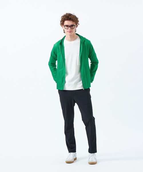 MACKINTOSH PHILOSOPHY（ﾏｯｷﾝﾄｯｼｭ ﾌｨﾛｿﾌｨｰ）の「ライトウエイトリップストップ パッカブルブルゾン（ブルゾン・メンズ・ネイビー/オレンジ系その他4/ブラック/グレー系その他/グリーン系その他4・38/40）」の9枚目の写真