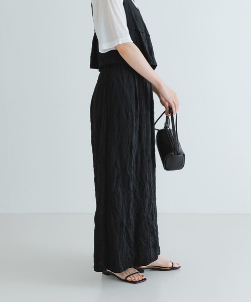 URBAN RESEARCH(アーバンリサーチ)の「『別注』GGG×URBAN RESEARCH ワッシャースカート(スカート・レディース・アイボリー/ブラック・FREE)」の5枚目の写真