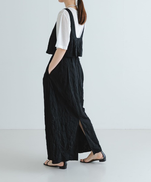 URBAN RESEARCH(アーバンリサーチ)の「『別注』GGG×URBAN RESEARCH ワッシャースカート(スカート・レディース・アイボリー/ブラック・FREE)」の6枚目の写真