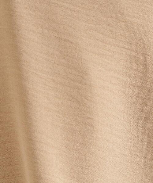 THE SHOP TK (ザ ショップ ティーケー )の「スキッパーシャツ【防シワ/接触冷感/洗濯機OK/セットアップ可】(シャツ/ブラウス・レディース・ベージュ/ブラック/ブルー/オフホワイト・13/12)」の19枚目の写真