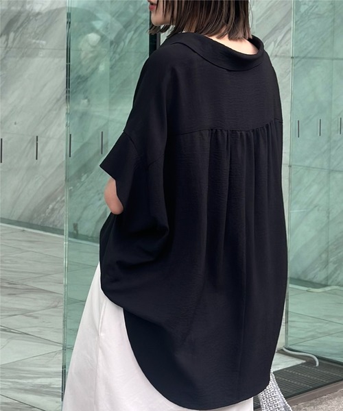 トップス koh Schott/ショット/CR SHIRT 'EMBROIDERY'/コットン レーヨン 刺繍