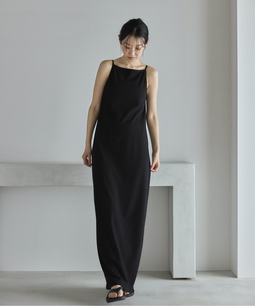 TALL/2Tサイズあり】カットリブキャミワンピース（ワンピース