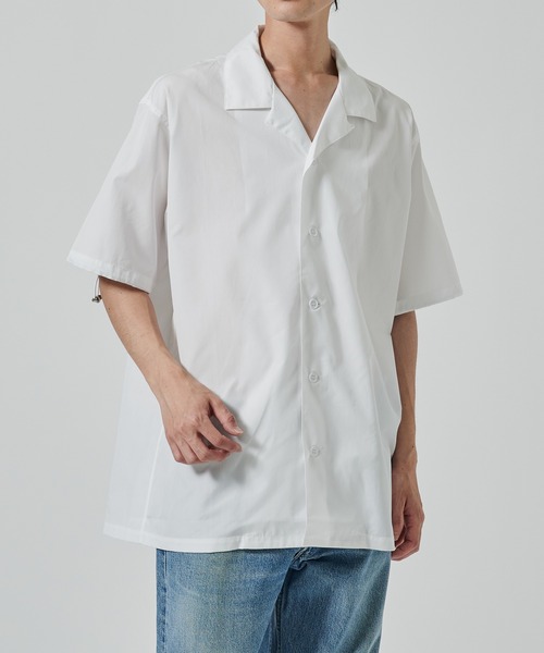 Thomas Mason Open Collar Shirt（シャツ/ブラウス）｜BASICKS