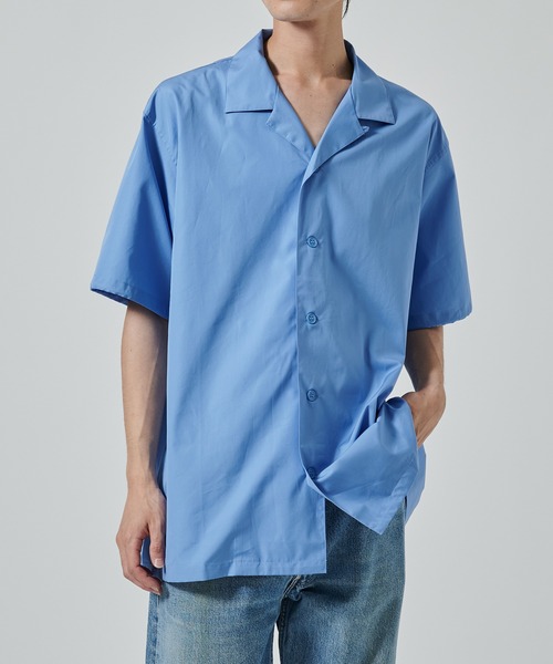 OVY THOMAS MASON 半袖開襟シャツ 限定 Stripe Open Collar Short Sleeve Shirt | OVY