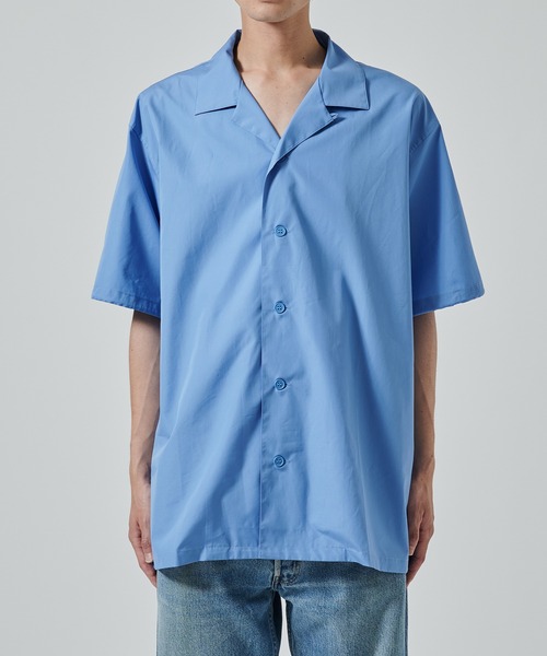 Thomas Mason Open Collar Shirt（シャツ/ブラウス）｜BASICKS