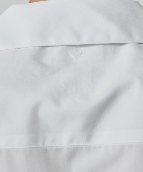 BASICKS(ベイシックス)の「Thomas Mason Open Collar Shirt(シャツ/ブラウス・メンズ・ホワイト/ブルー・M/S)」の21枚目の写真