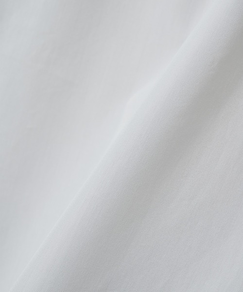 BASICKS(ベイシックス)の「Thomas Mason Open Collar Shirt(シャツ/ブラウス・メンズ・ホワイト/ブルー・M/S)」の22枚目の写真