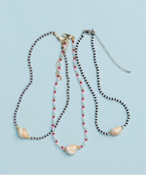 MAISON SPECIAL(メゾンスペシャル)の「Beaded Combination Pearl Necklace/ビーズコンビパールネックレス【MAISON SPECIAL/メゾンスペシャル】(ネックレス・レディース・ブルー/ブラック/ピンク・FREE)」の10枚目の写真