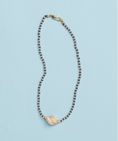 MAISON SPECIAL(メゾンスペシャル)の「Beaded Combination Pearl Necklace/ビーズコンビパールネックレス【MAISON SPECIAL/メゾンスペシャル】(ネックレス・レディース・ブルー/ブラック/ピンク・FREE)」の11枚目の写真