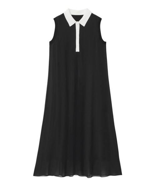 ANAYI シフォンワンピース シフォンコンビ配色カラー ワンピース（ワンピース）｜ANAYI