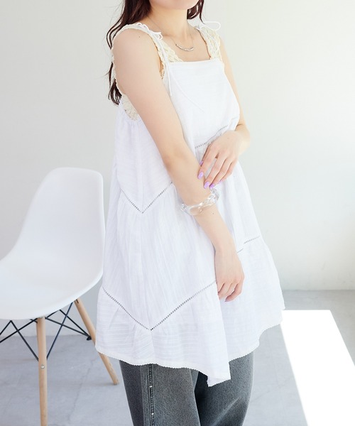 Kastane（カスタネ）の「コットンキャミチュニック（チュニック）」 - WEAR